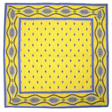 cushion cover 45 x 45 cm (Mireille_medaille. yellow) - Click Image to Close